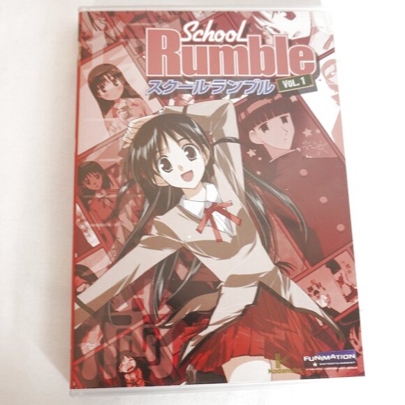 3/$20 - School Rumble VOL 1 DVD Japanese Anime 2000s Y2K Comedy Romance Kawaii - Picture 1 of 3